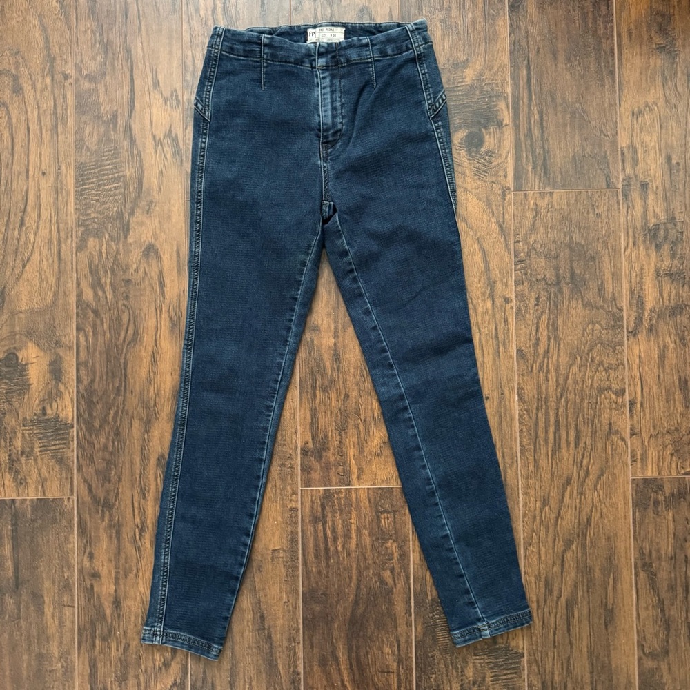 Free People Size 26 High Rise Skinny Jeggings